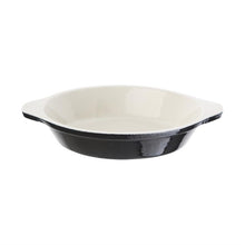 Afbeelding in Gallery-weergave laden, Vogue ronde gratineerschaal zwart 0,75L
