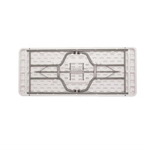 Afbeelding in Gallery-weergave laden, Bolero rechthoekige klaptafel grijs 183cm