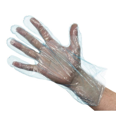 Disposable handschoenen blauw (100 stuks)