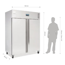 Afbeelding in Gallery-weergave laden, Polar u-serie staande dubbele deur vriezer 1300ltr