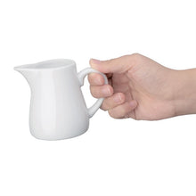 Afbeelding in Gallery-weergave laden, Olympia Whiteware melkkannetjes met handvat 170ml (6 stuks)