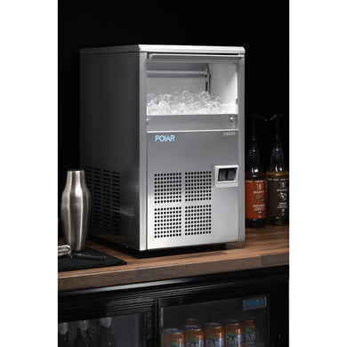 Polar U-serie ijsmachine met een vermogen van 21 kg