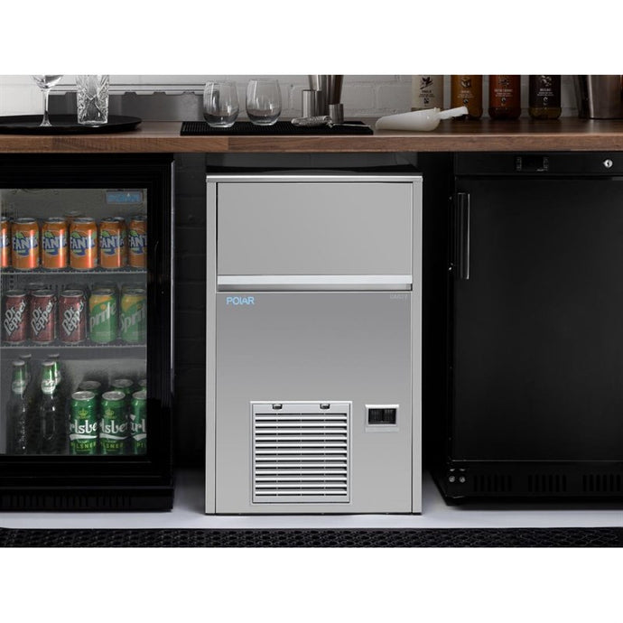 Polar U-serie ijsmachine met een vermogen van 47 kg