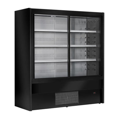 Zoin cervinho multideck display zwart met schuifdeuren 1000mm