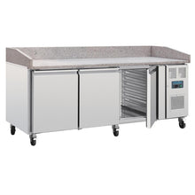 Afbeelding in Gallery-weergave laden, Polar U-Series Bakkerij Counter Koelkast met Granieten Blad 634Ltr