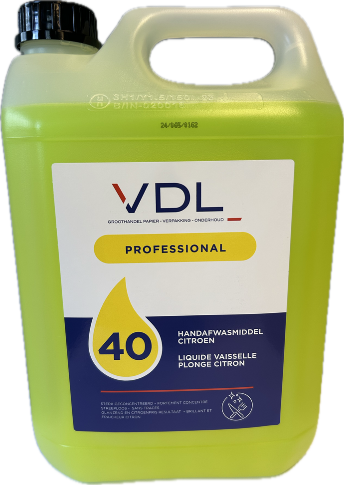 VDL 40 handafwasmiddel citroen 5 liter