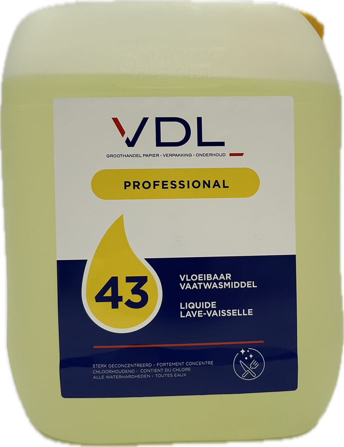 VDL 43 detergent vaatwasmachine 5 liter