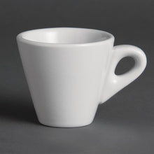 Afbeelding in Gallery-weergave laden, Olympia Whiteware conische espressokopjes 6cl (12 stuks)