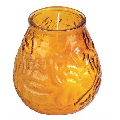 Bolsius Lowboy kaarsen amber (12 stuks)