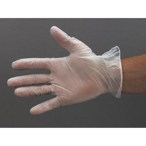 Hygiplas vinyl handschoenen transparant poedervrij XL (100 stuks)