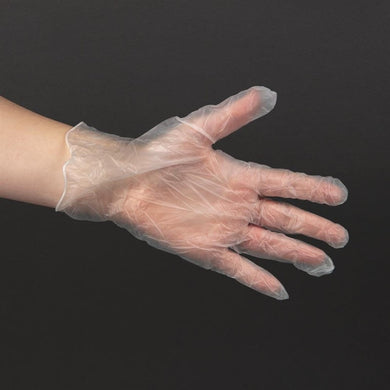 Latex handschoenen wit poedervrij L (100 stuks)