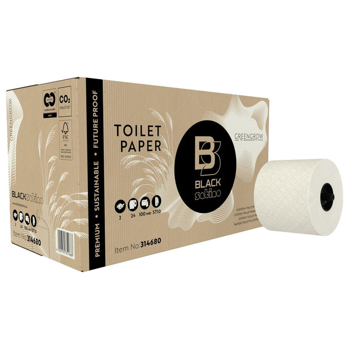 Toiletpapier 24x100m rollen 314680 Satino Greengrow ST10