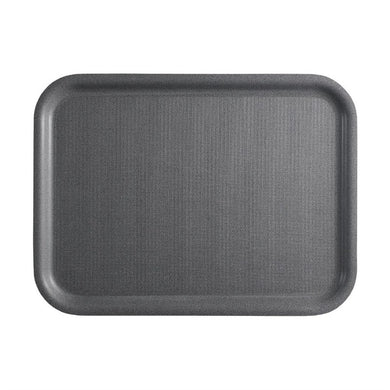 Cambro Mykonos Serveerschaal Houtskool Antislip Oppervlak 340x460mm