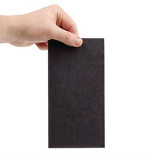 Afbeelding in Gallery-weergave laden, Fiesta Recyclable 3-laags dinerservetten 1/8 vouw zwart 400mm (1000 stuks)