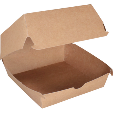 Kartonnen hamburger 145x145x76 50st x-large