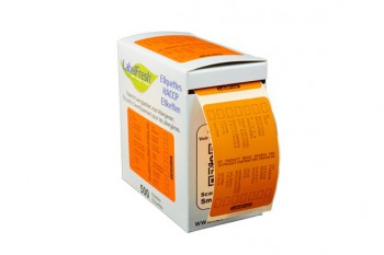 Etiket label fresh allergenen 500 st.