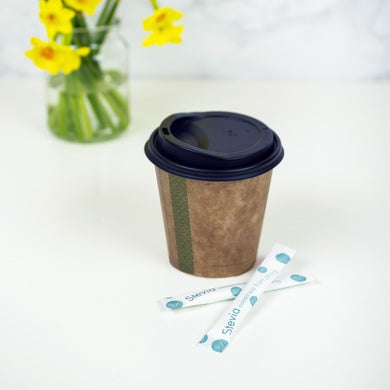Deksel drinkbekers 8oz 1000st VLID79S
