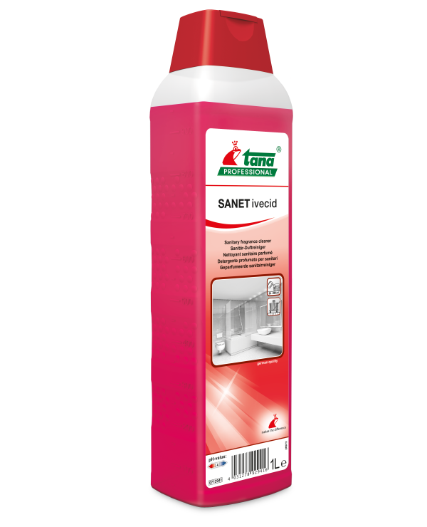 Sanet Ivecid - geparf sanitair reiniger 1l 10st