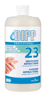 Dipp 23, antibacteriele alcoholzeep in 1 liter verpakking